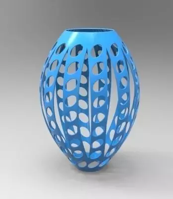 Artistic Lampshade 3d print model 3D print model_0