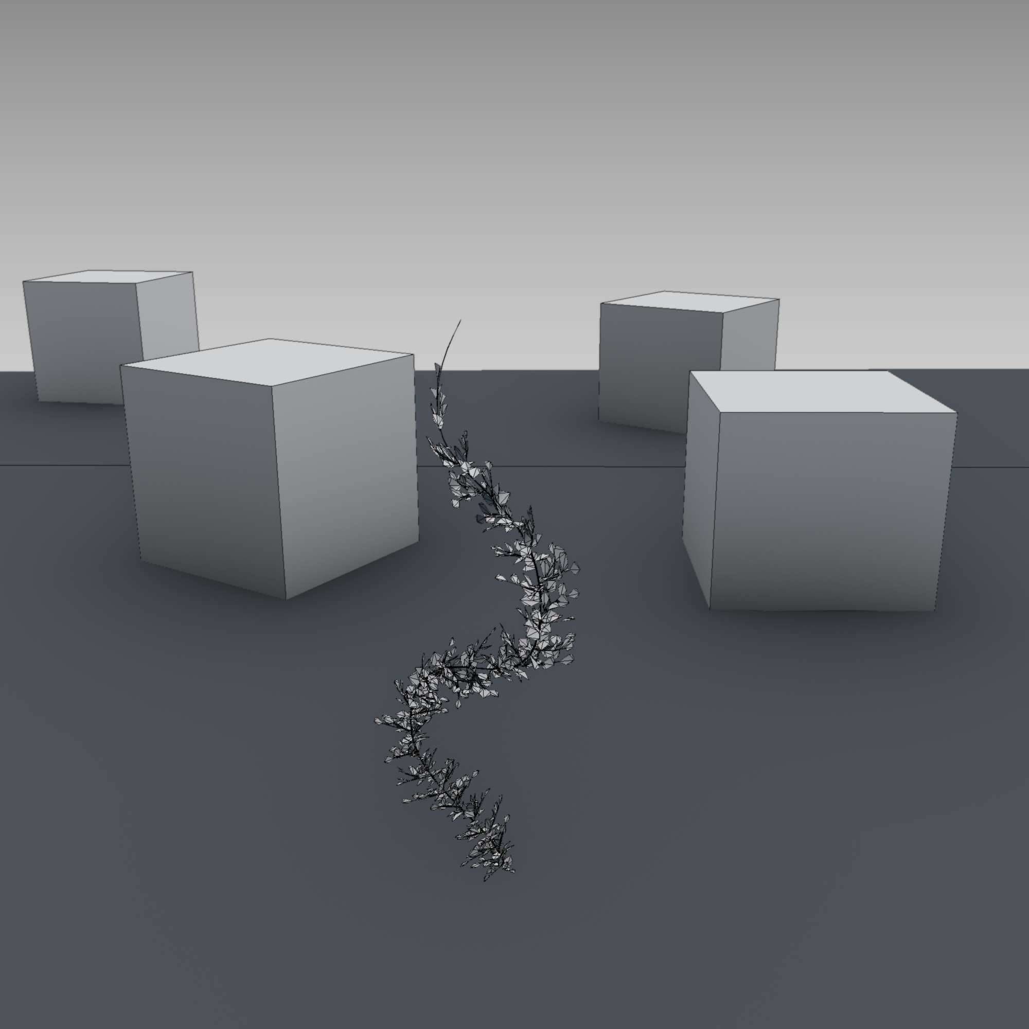 Ivy Vine - Version 9 Low-poly 3D model_15