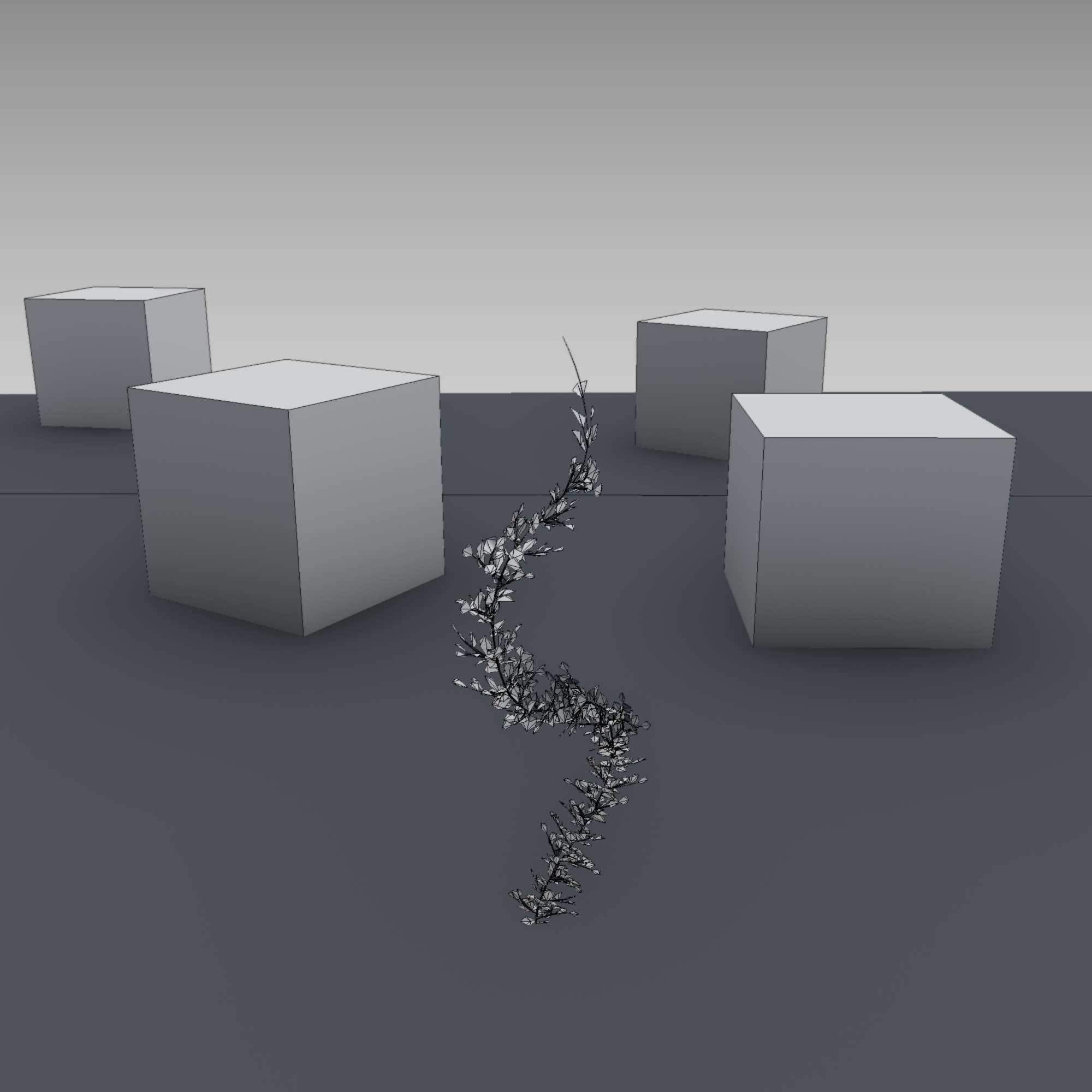 Ivy Vine - Version 9 Low-poly 3D model_6