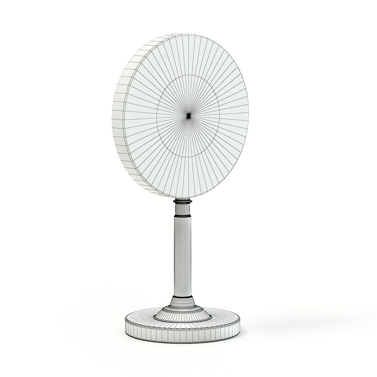 Small Mirror 3D model_5