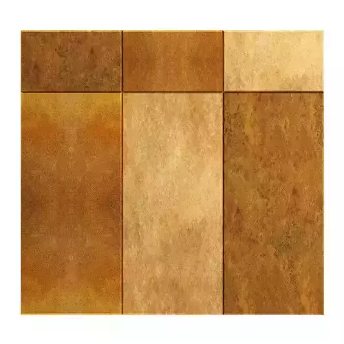 Rusted Metal Tiles