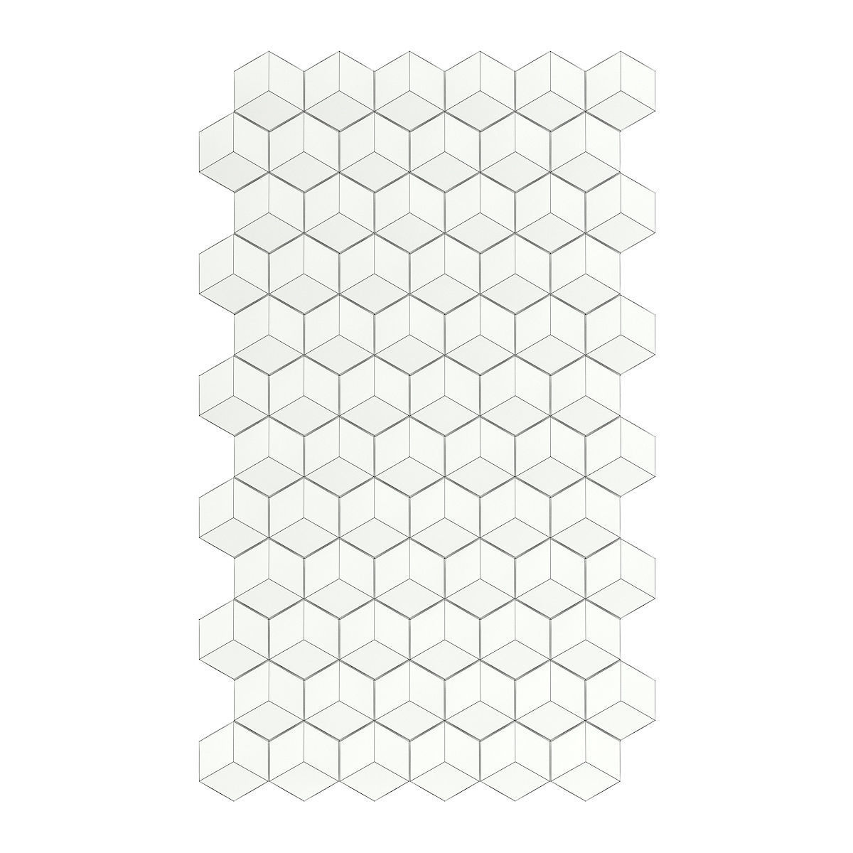 Black Wall Panel 3D model_1