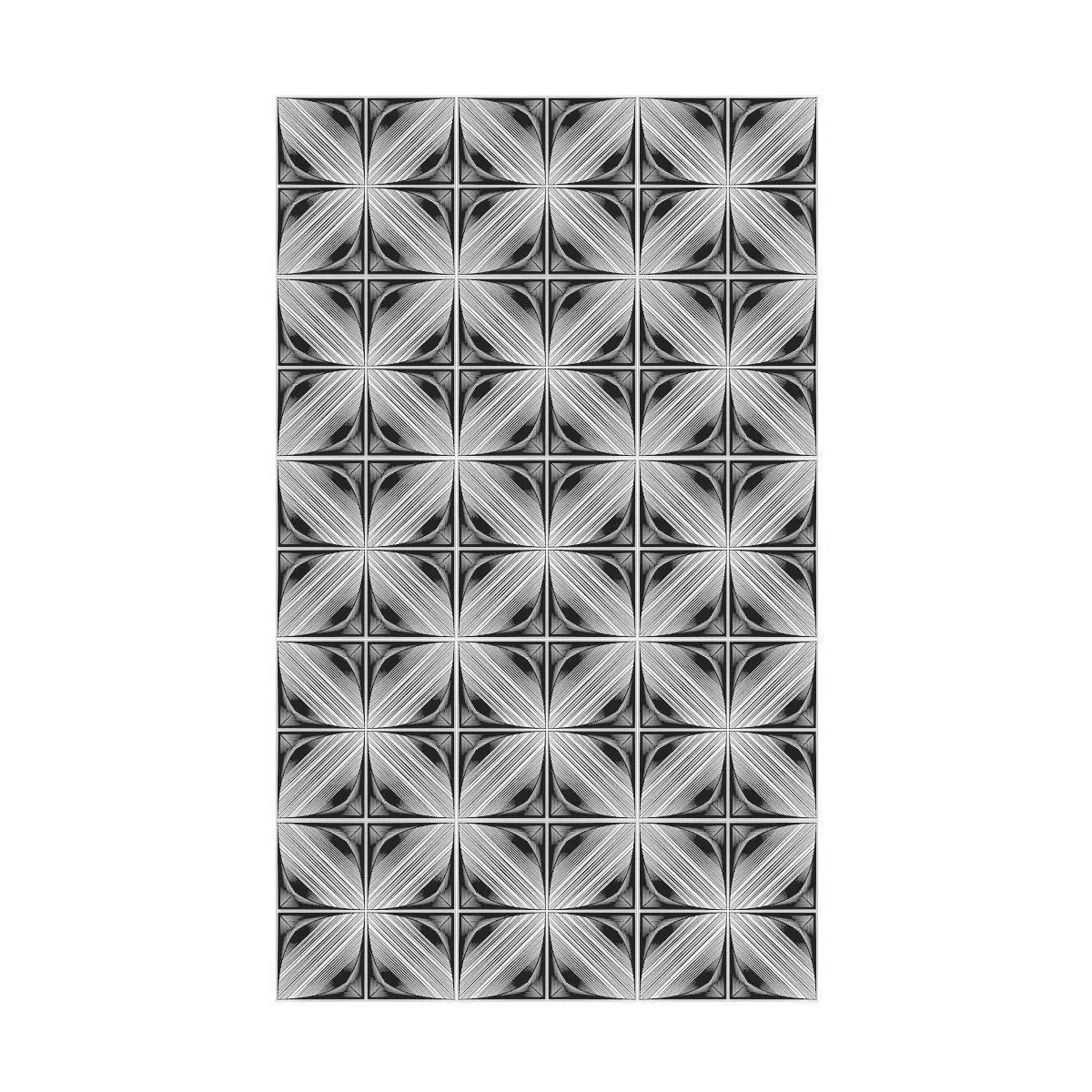 White Wall Panel 3D model_0