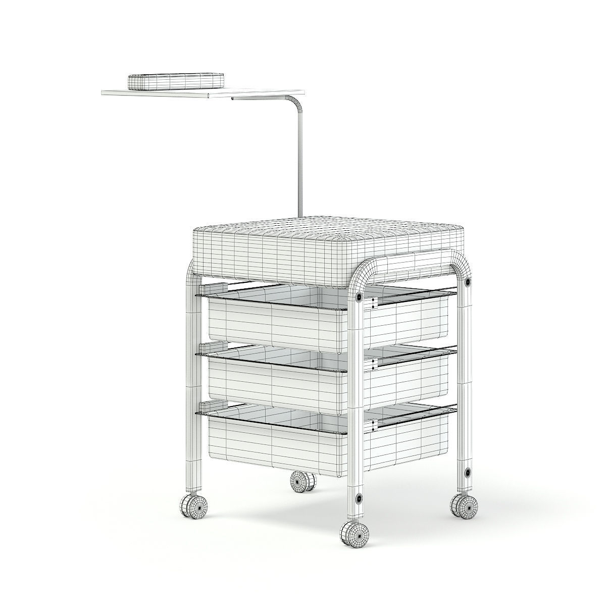 Manicure Table 3D model_3