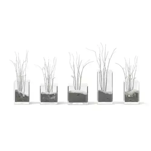 Decorative Flasks 3D model