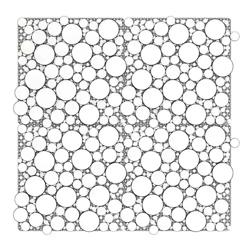 Shiny Metal Wall Panel