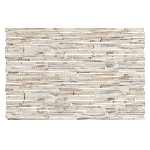 Wood Fragments Wall Panel 3D model