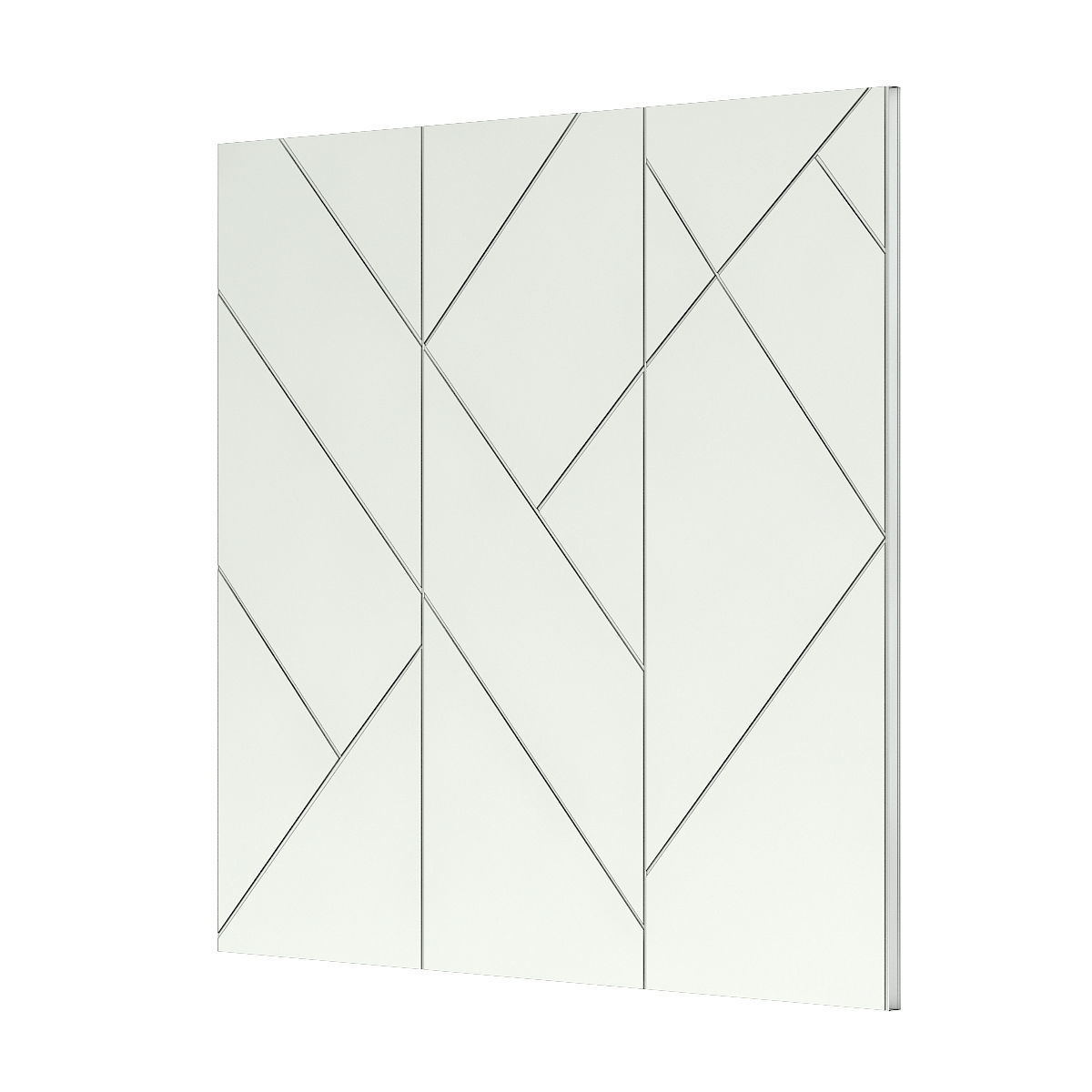Metal Wall Panel 3D model_5