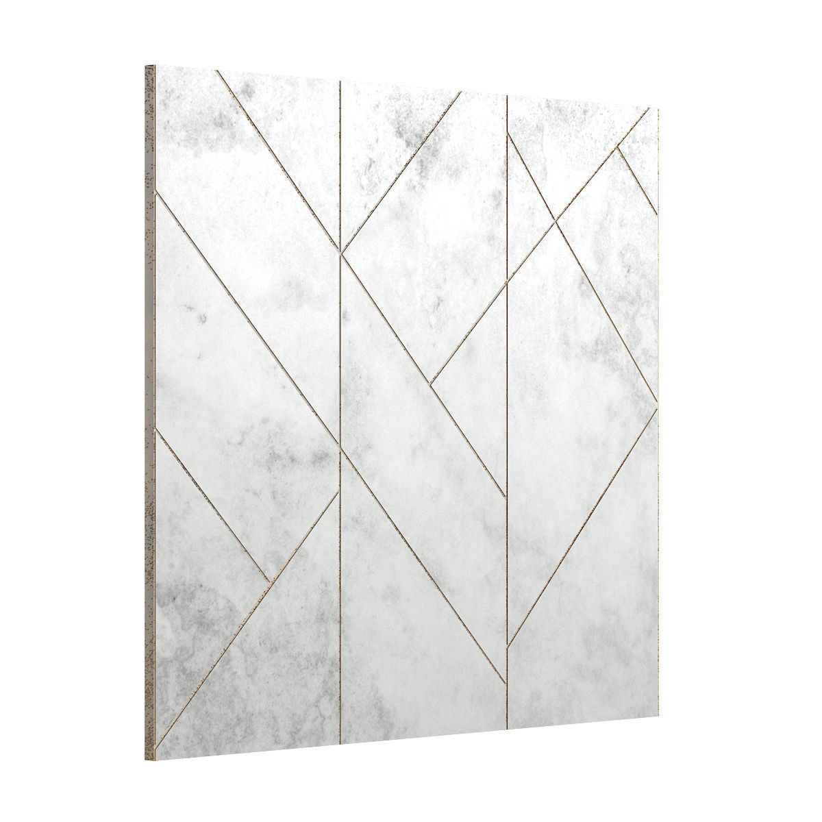 Metal Wall Panel 3D model_2
