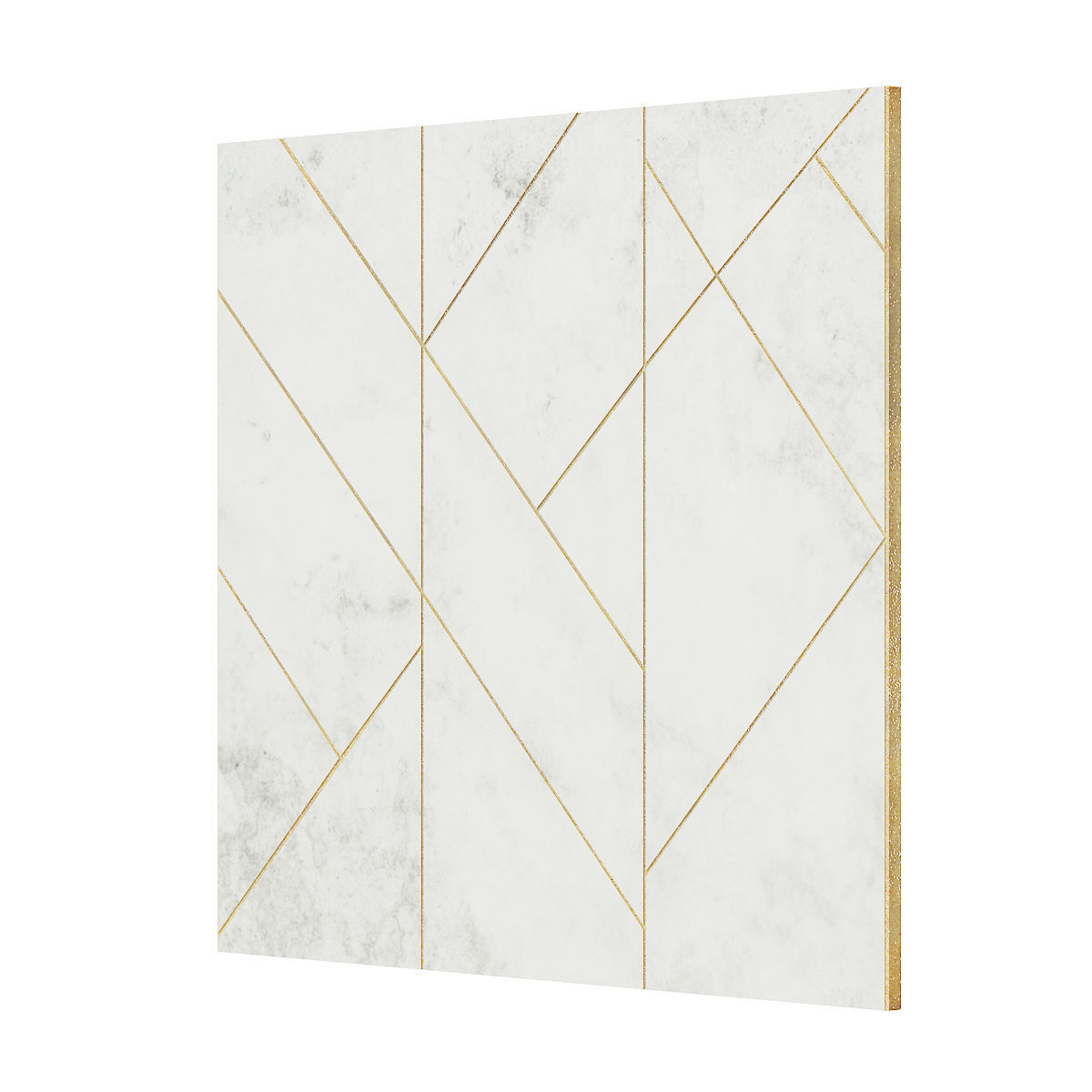 Metal Wall Panel 3D model_4