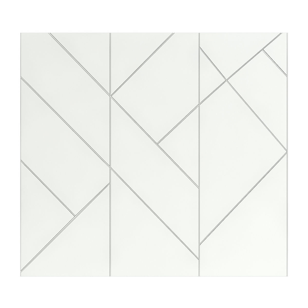 Metal Wall Panel 3D model_1