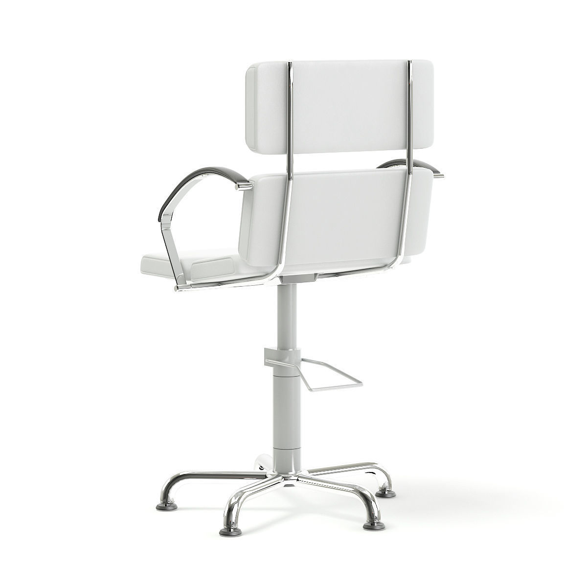 Salon Chair 3D model_4