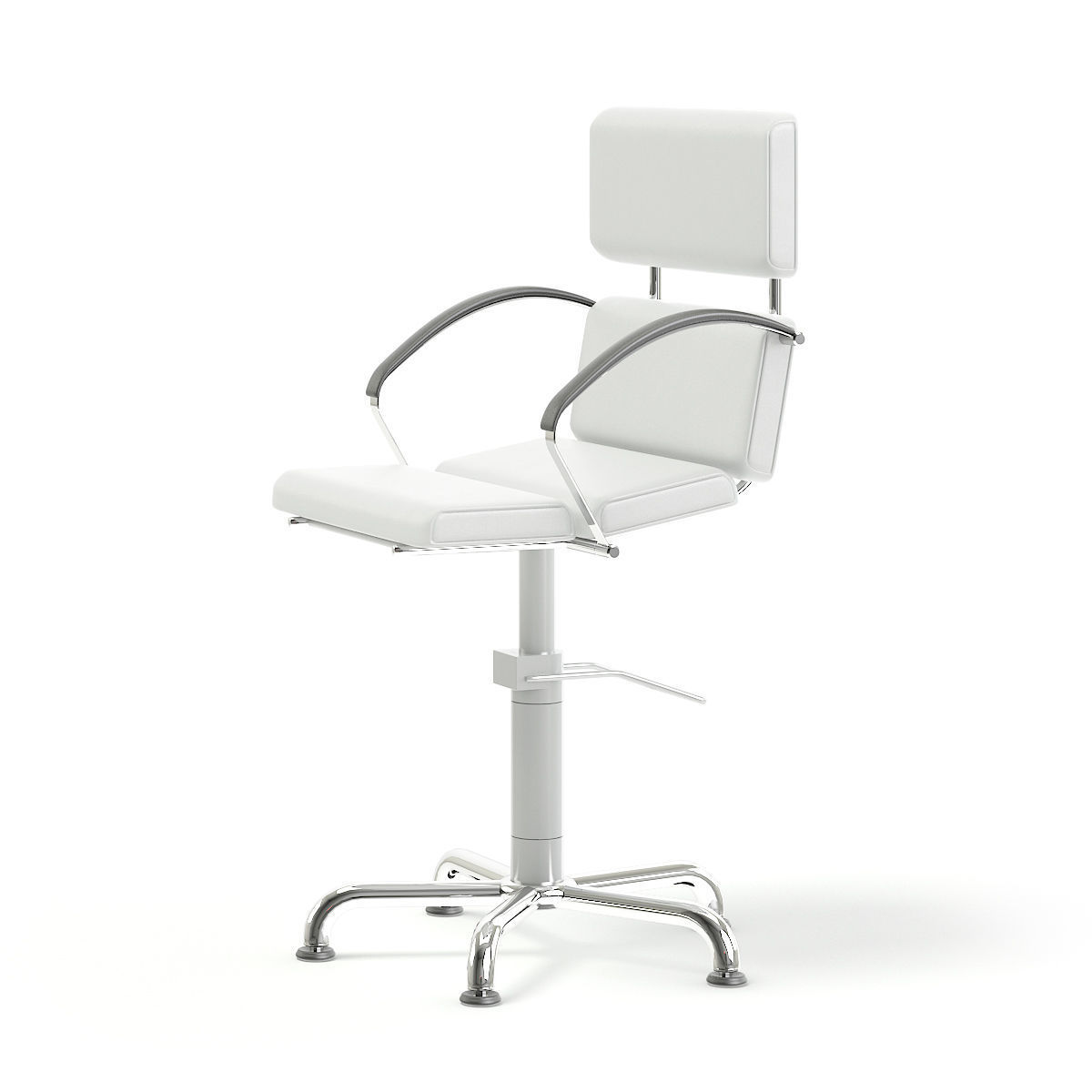 Salon Chair 3D model_2