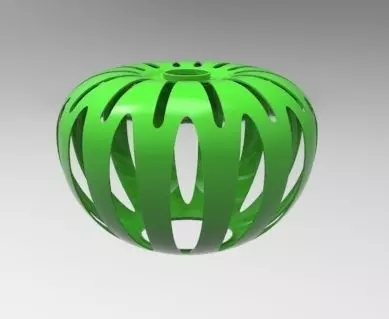Decorative Lampshade 3d model 3D print model_0