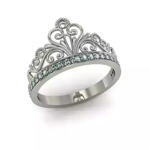 fashion ring crown 
