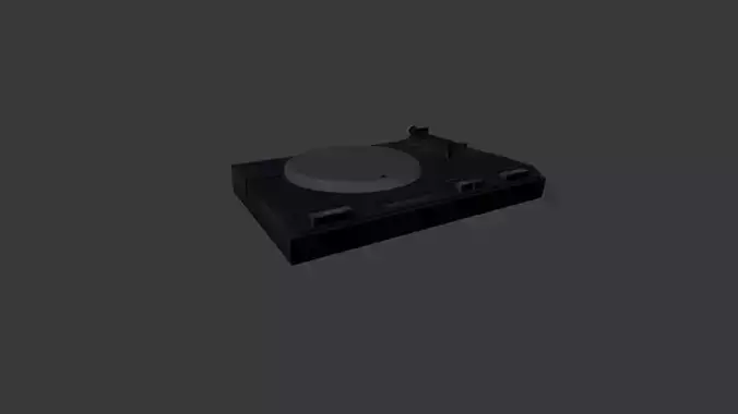 Turntable record player