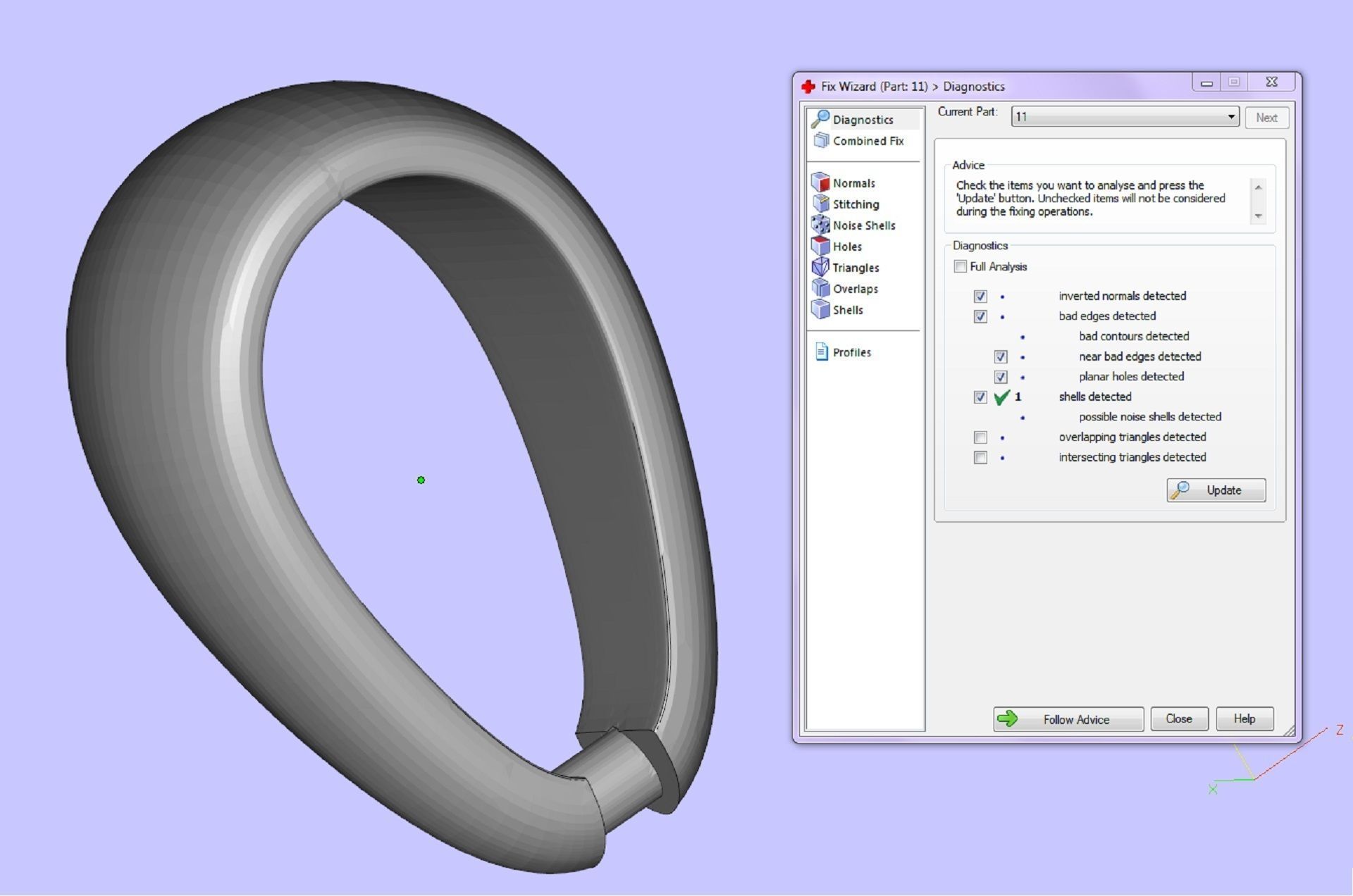 pendant with angry lion  3D print model_9