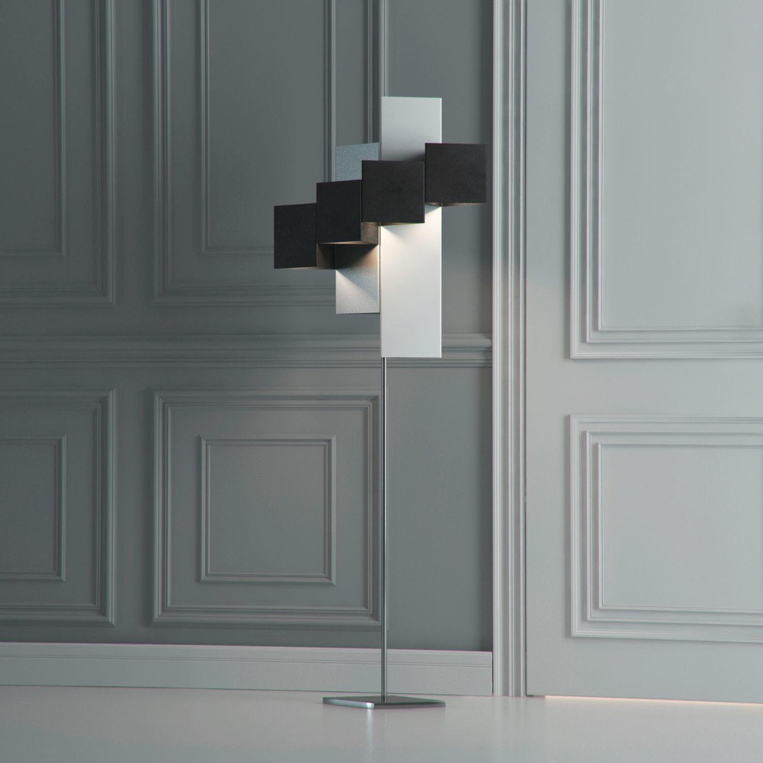 Rubicon floor lamp 3D model_4