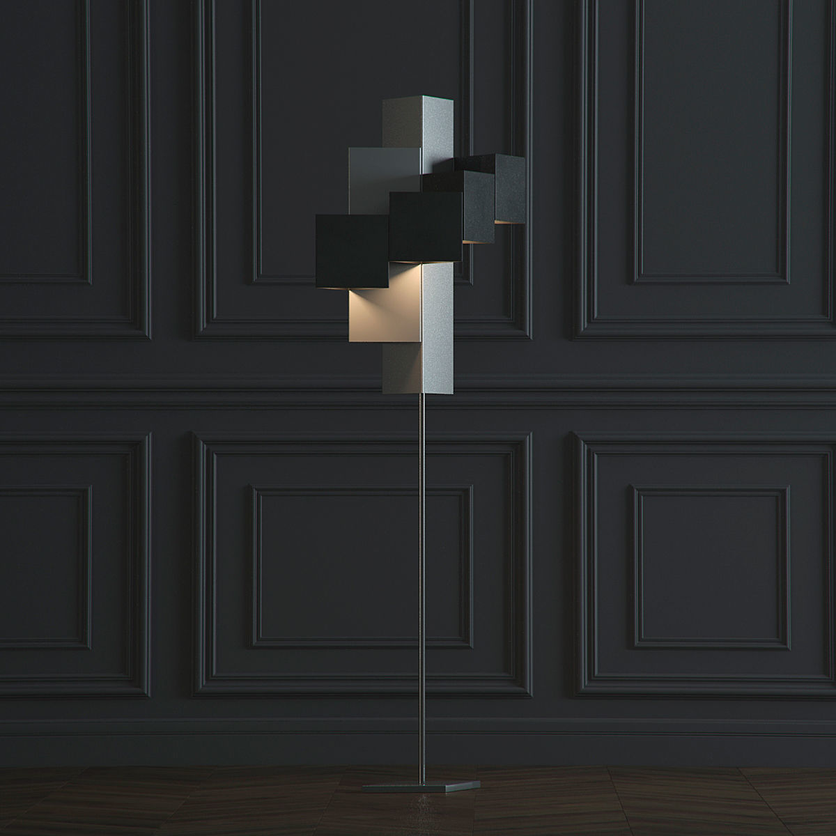 Rubicon floor lamp 3D model_10