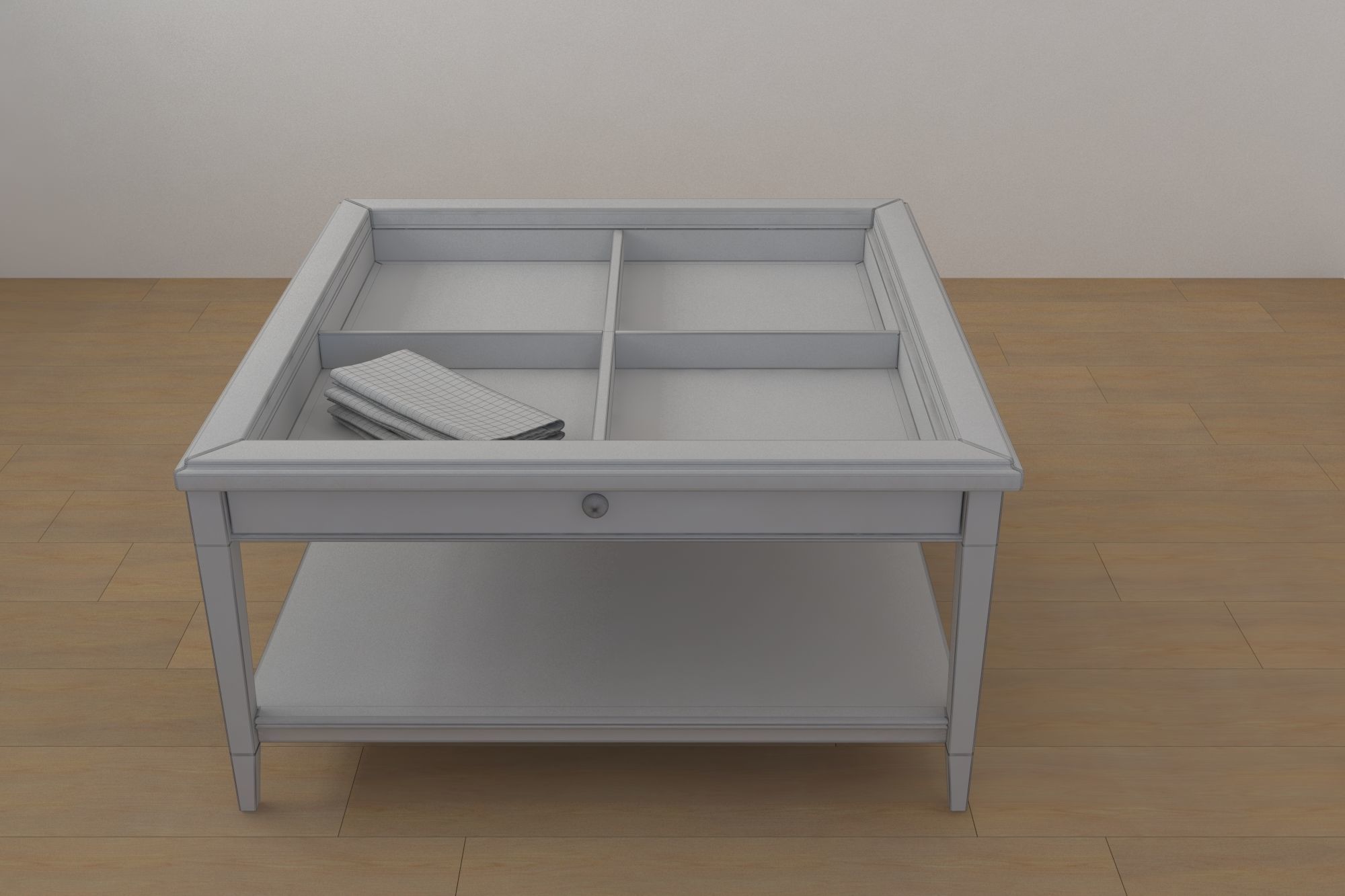 Liatorp table Low-poly 3D model_3
