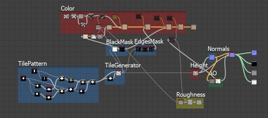 Modern Wood Tiles PBR tileable texture Texture_3