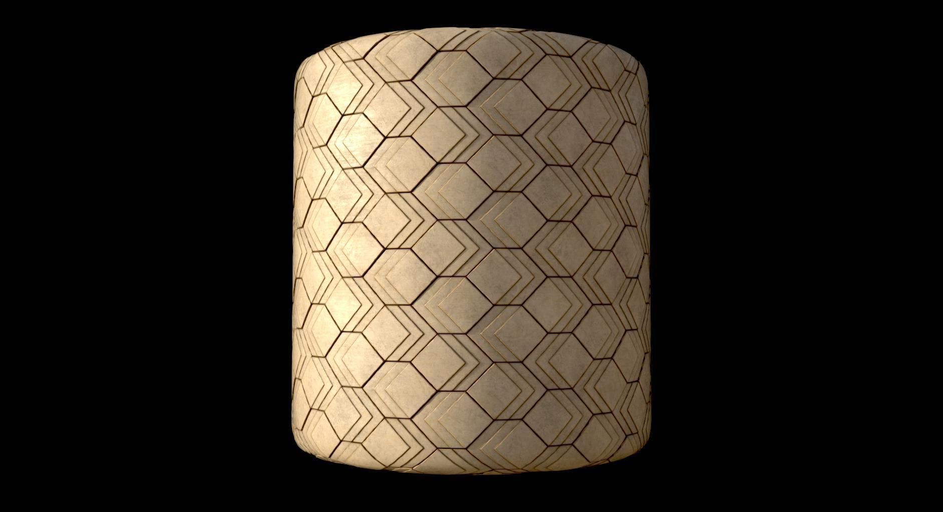 Modern Wood Tiles PBR tileable texture Texture_2