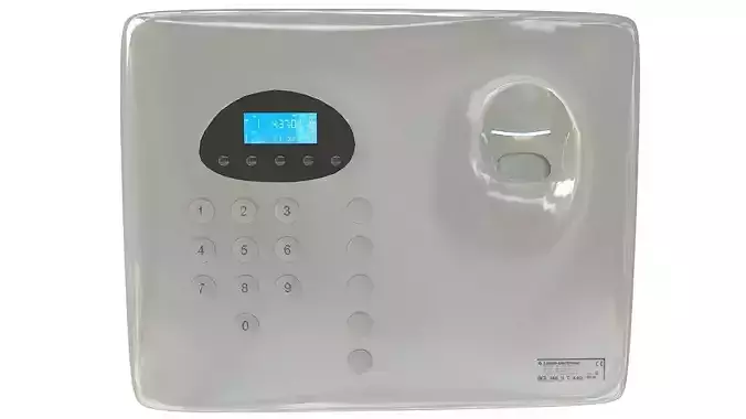 Biometric fingerprint scanner  3D model