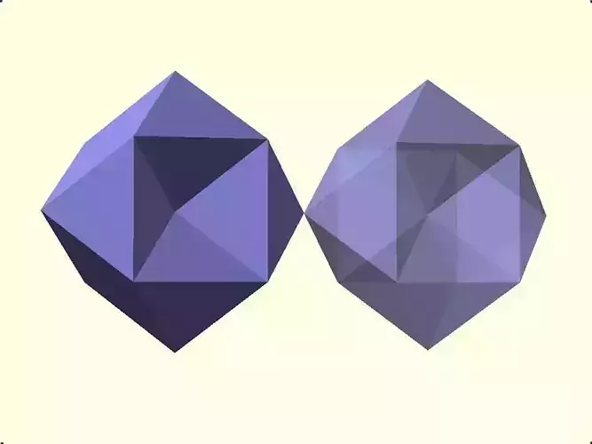 Rhombic Dodecahemioctahedron