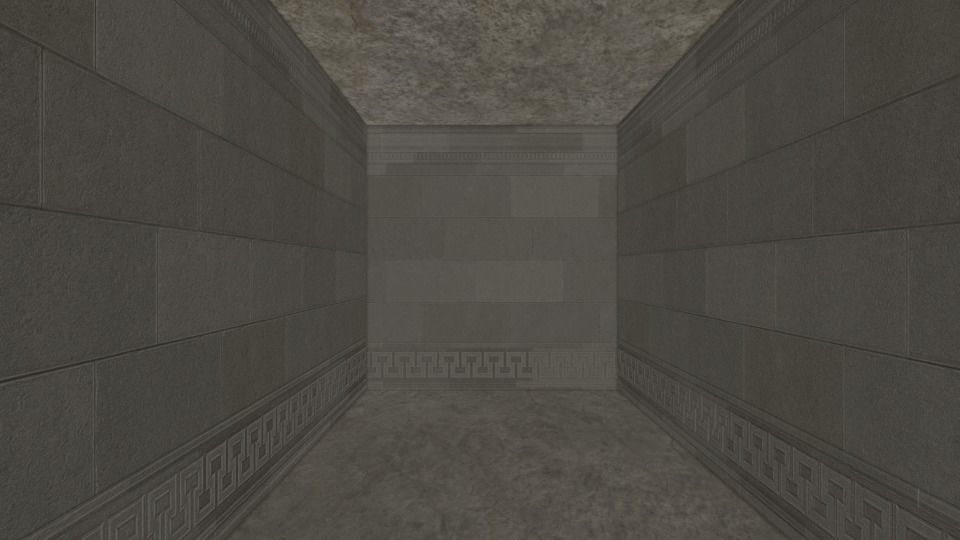 Greek Temple 3D model_5