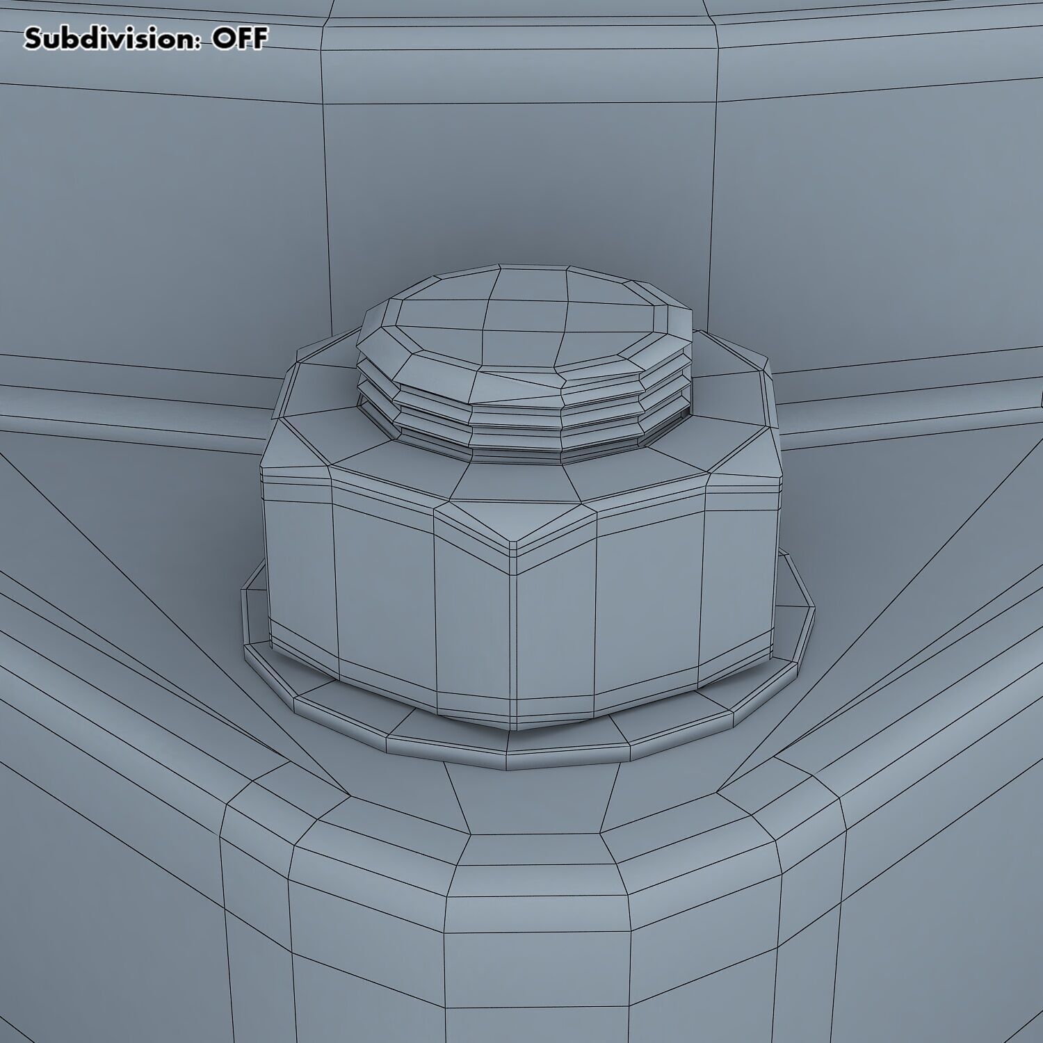 Classic Beam Steam Engine with Flywheel M1 3D model_63