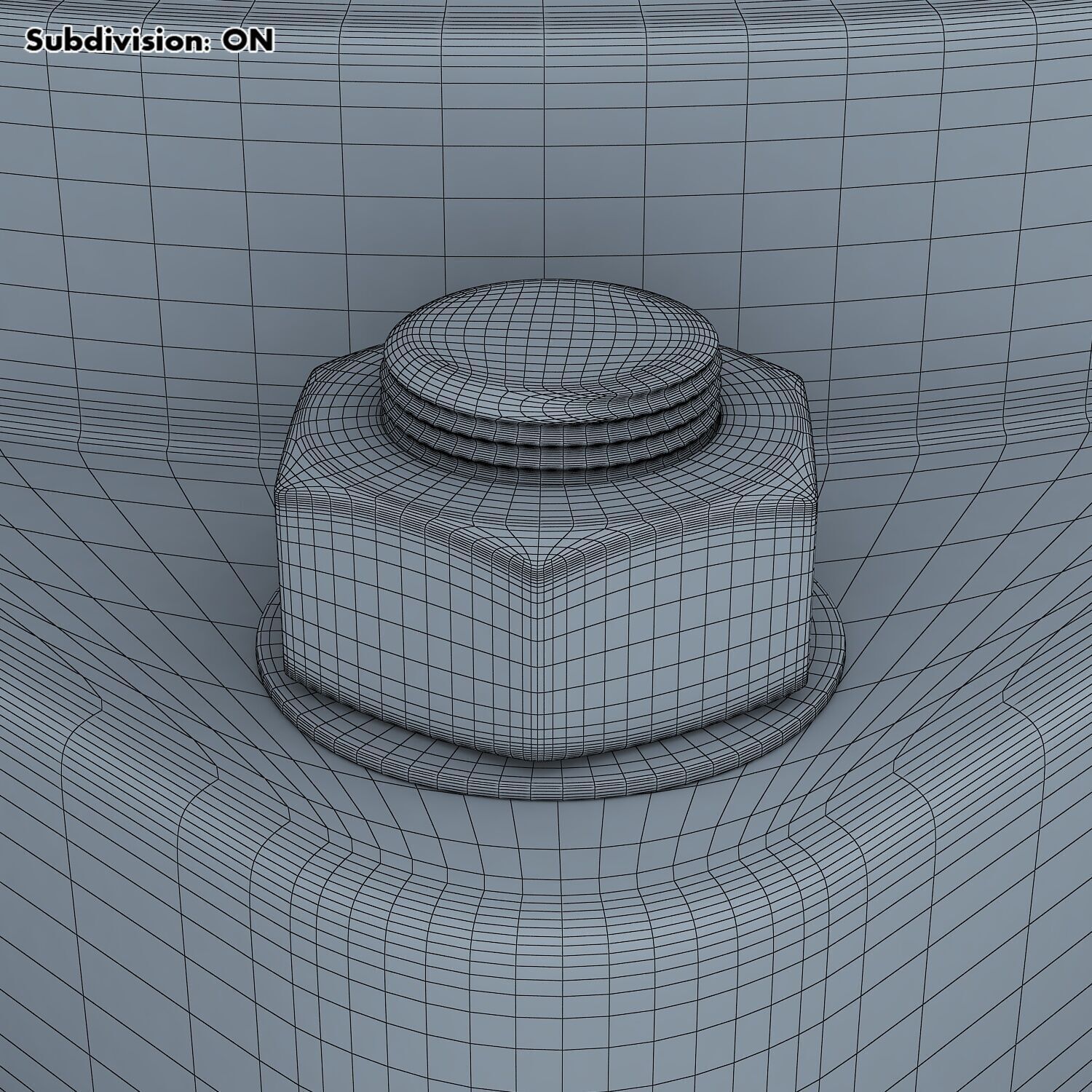 Classic Beam Steam Engine with Flywheel M1 3D model_62