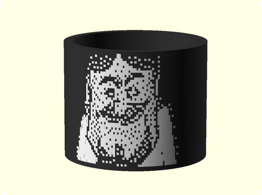 TBuser Icon test Pot Free 3D print model_2