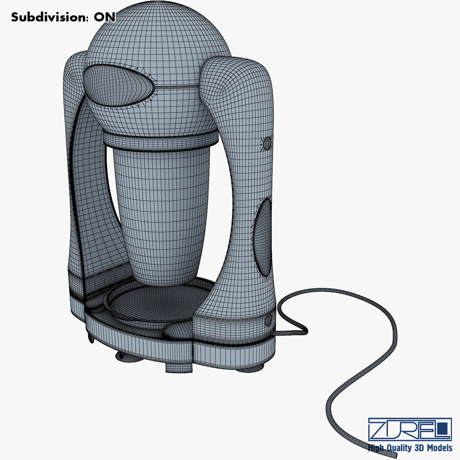 Smoothie Maker v 1 3D model_20