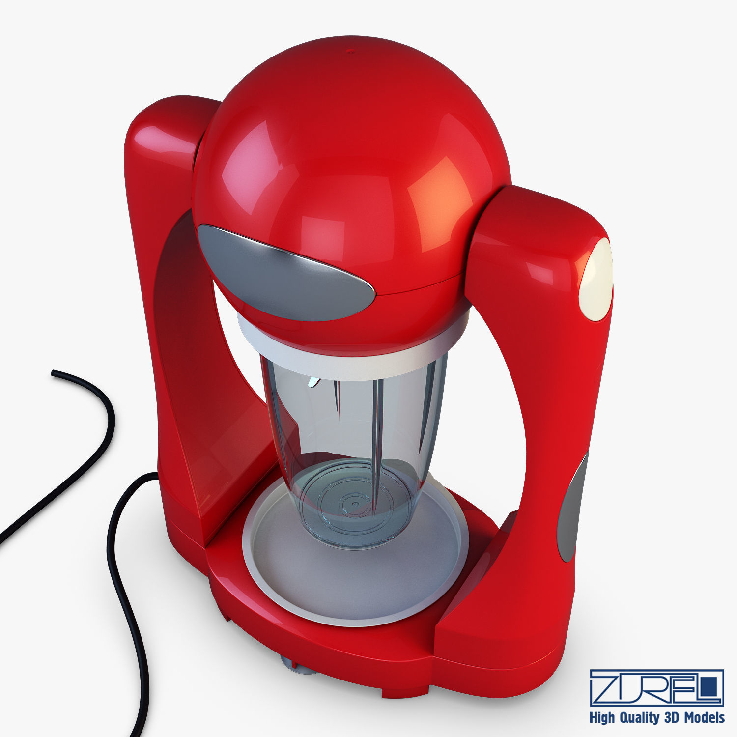 Smoothie Maker v 1 3D model_7