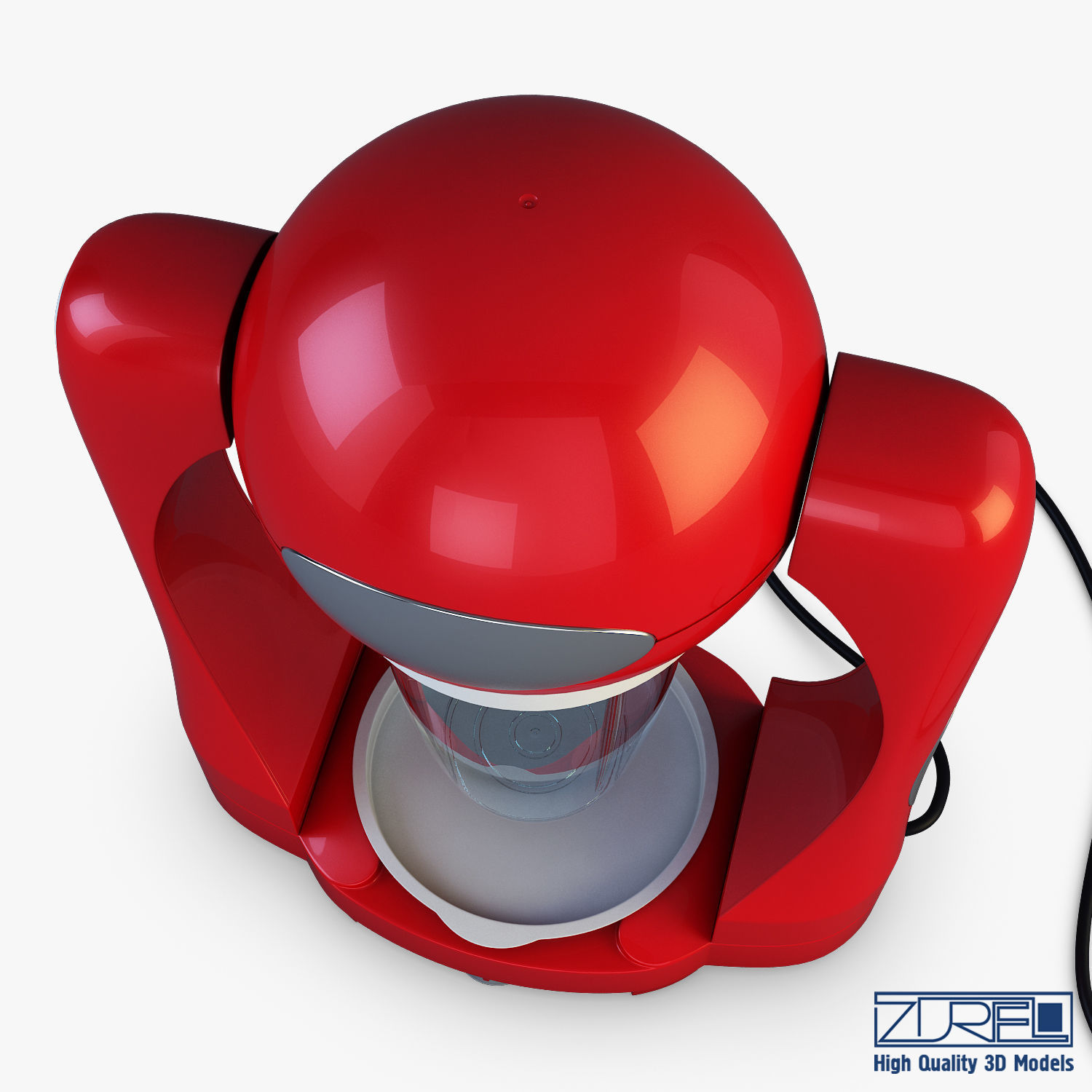 Smoothie Maker v 1 3D model_9