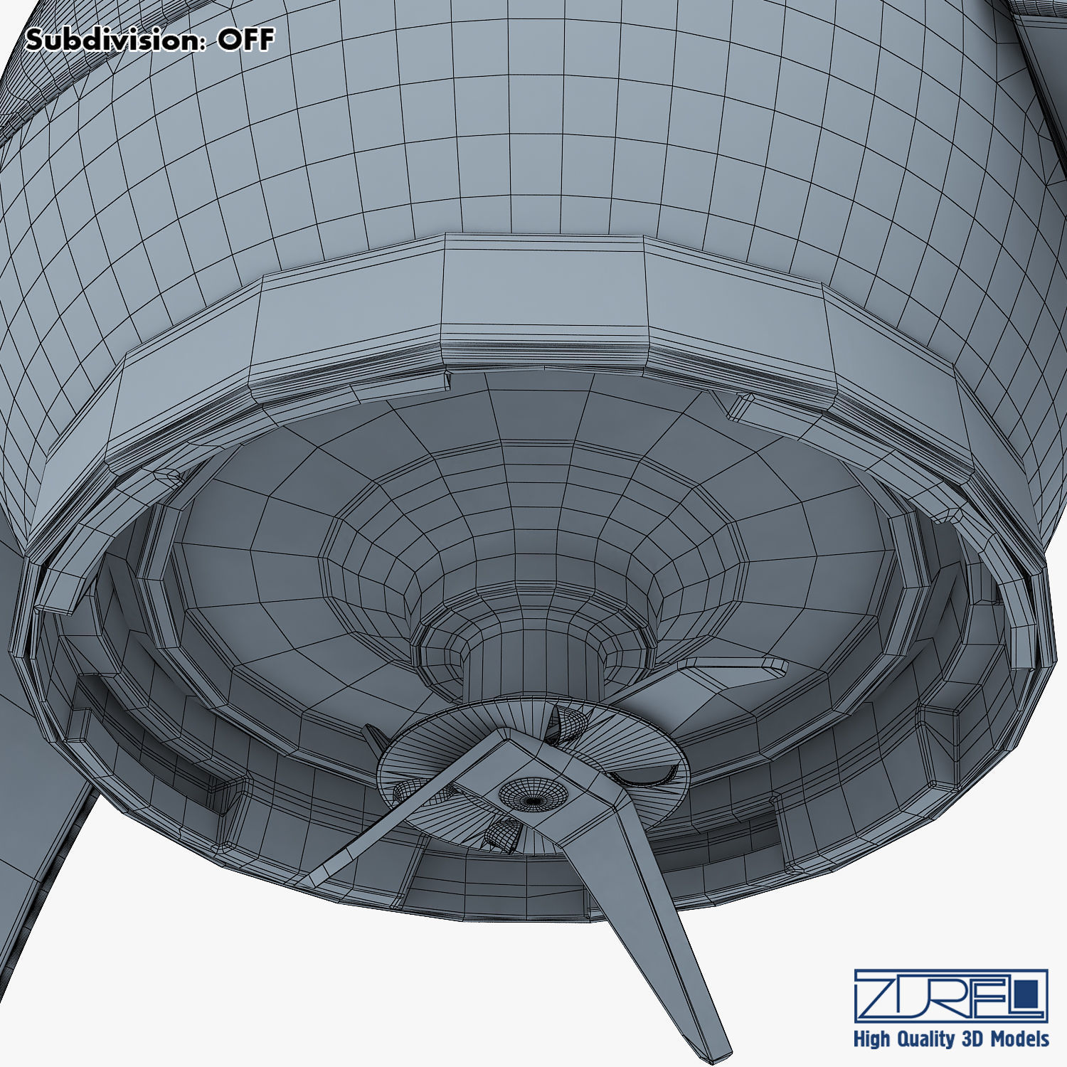 Smoothie Maker v 1 3D model_35