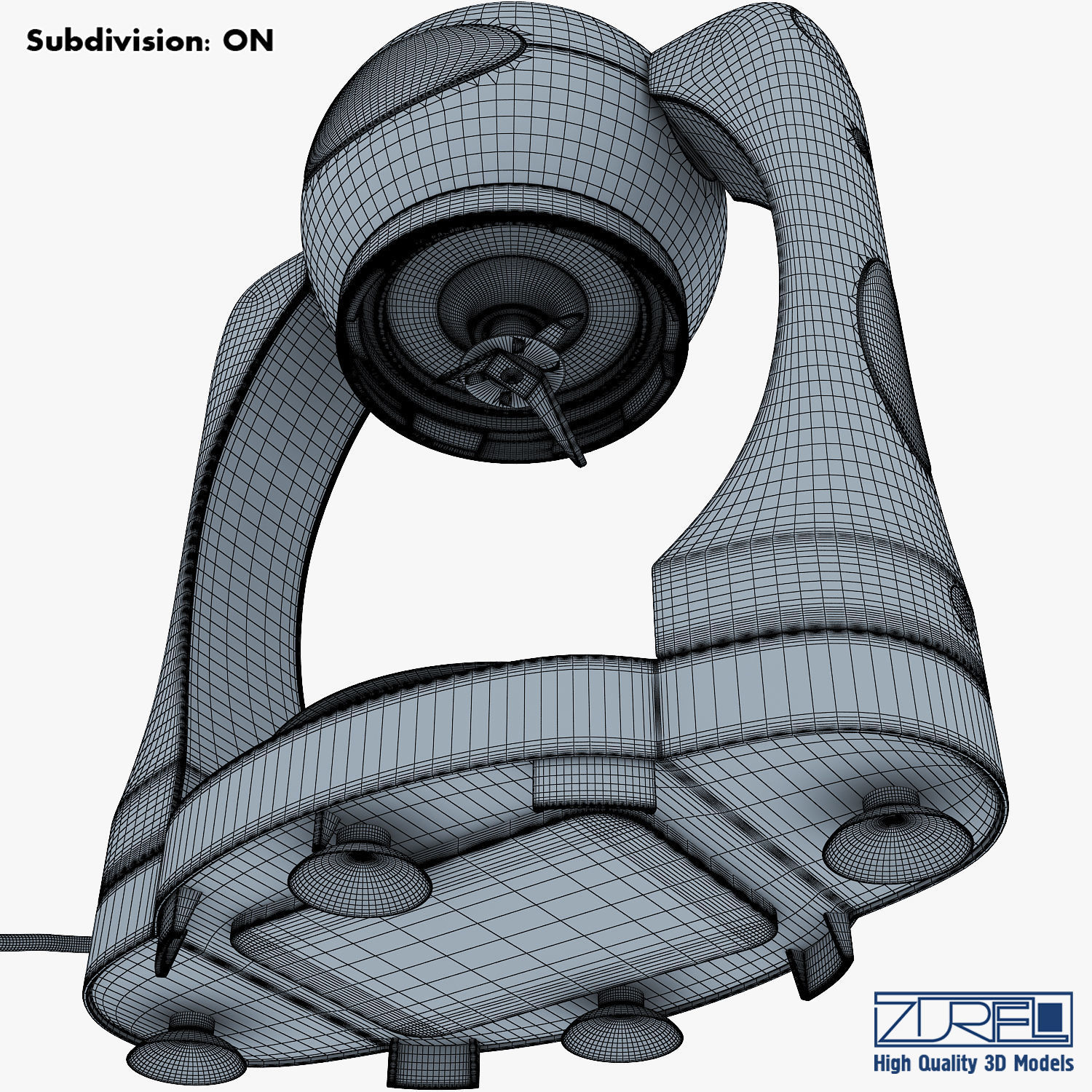 Smoothie Maker v 1 3D model_24