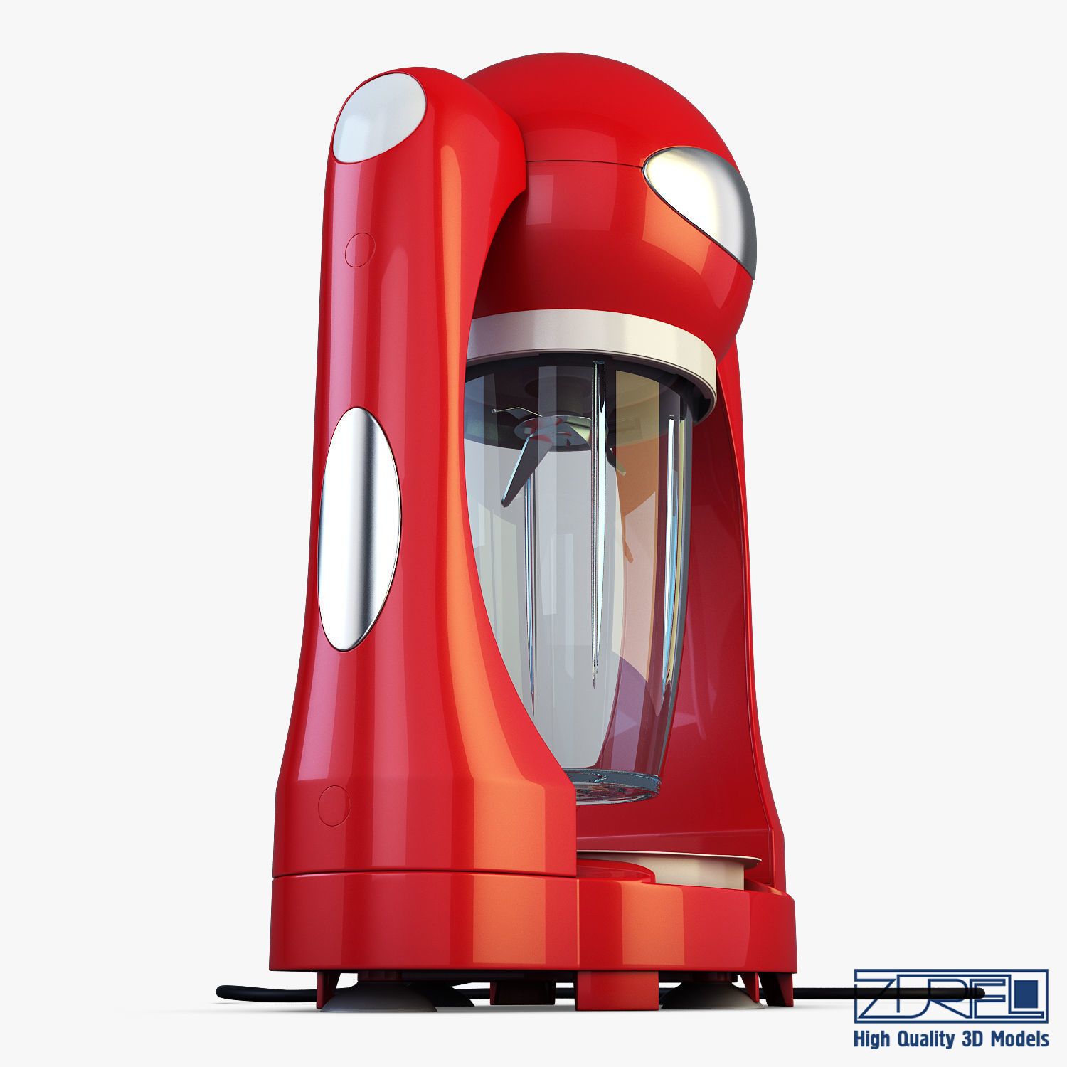 Smoothie Maker v 1 3D model_8