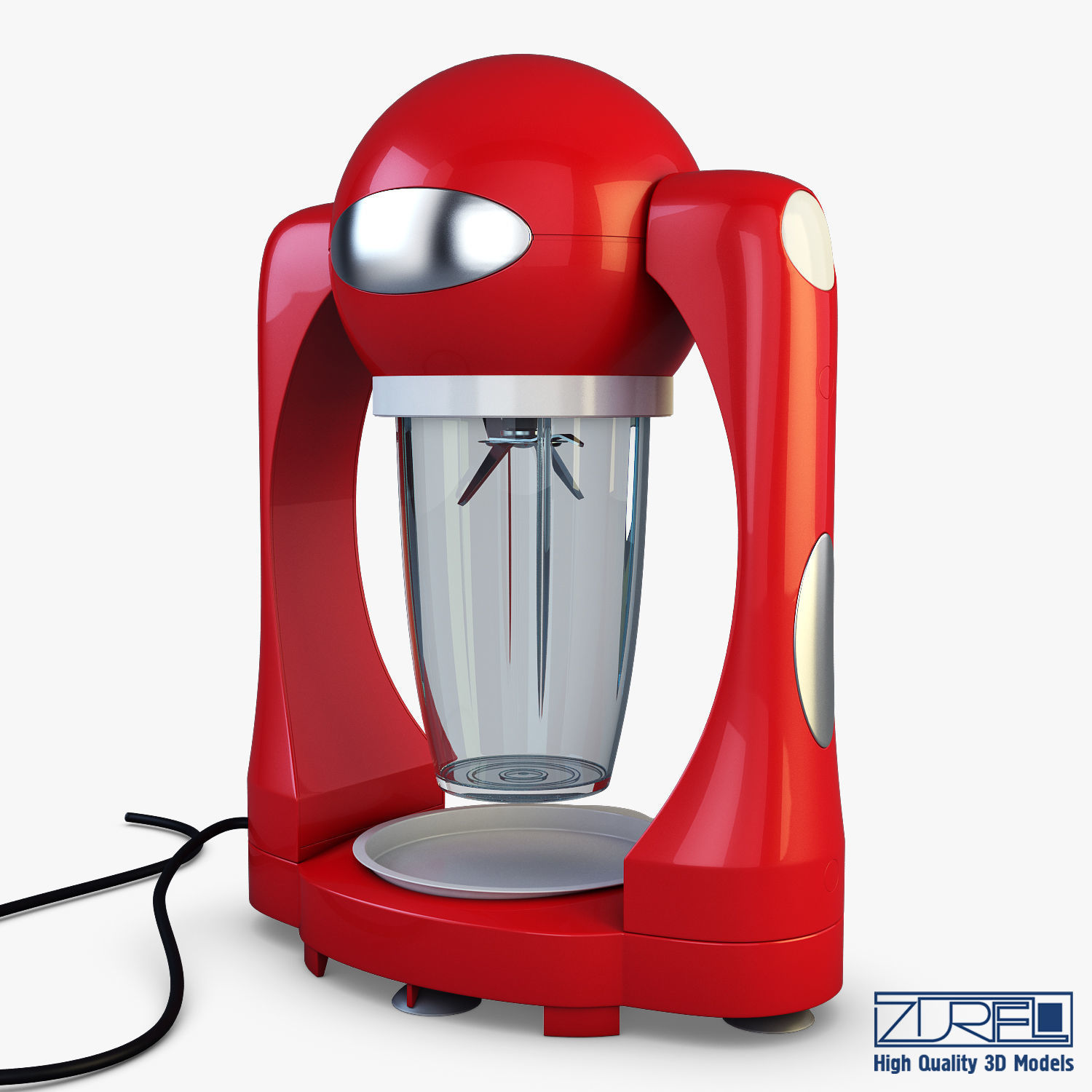 Smoothie Maker v 1 3D model_2