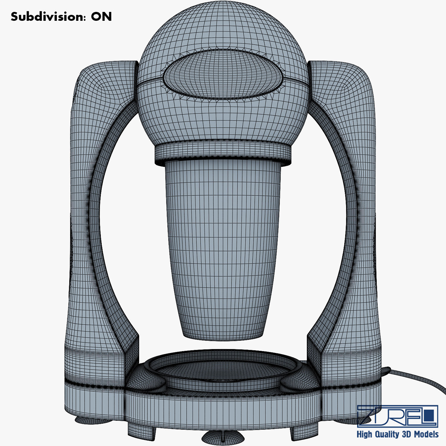 Smoothie Maker v 1 3D model_26