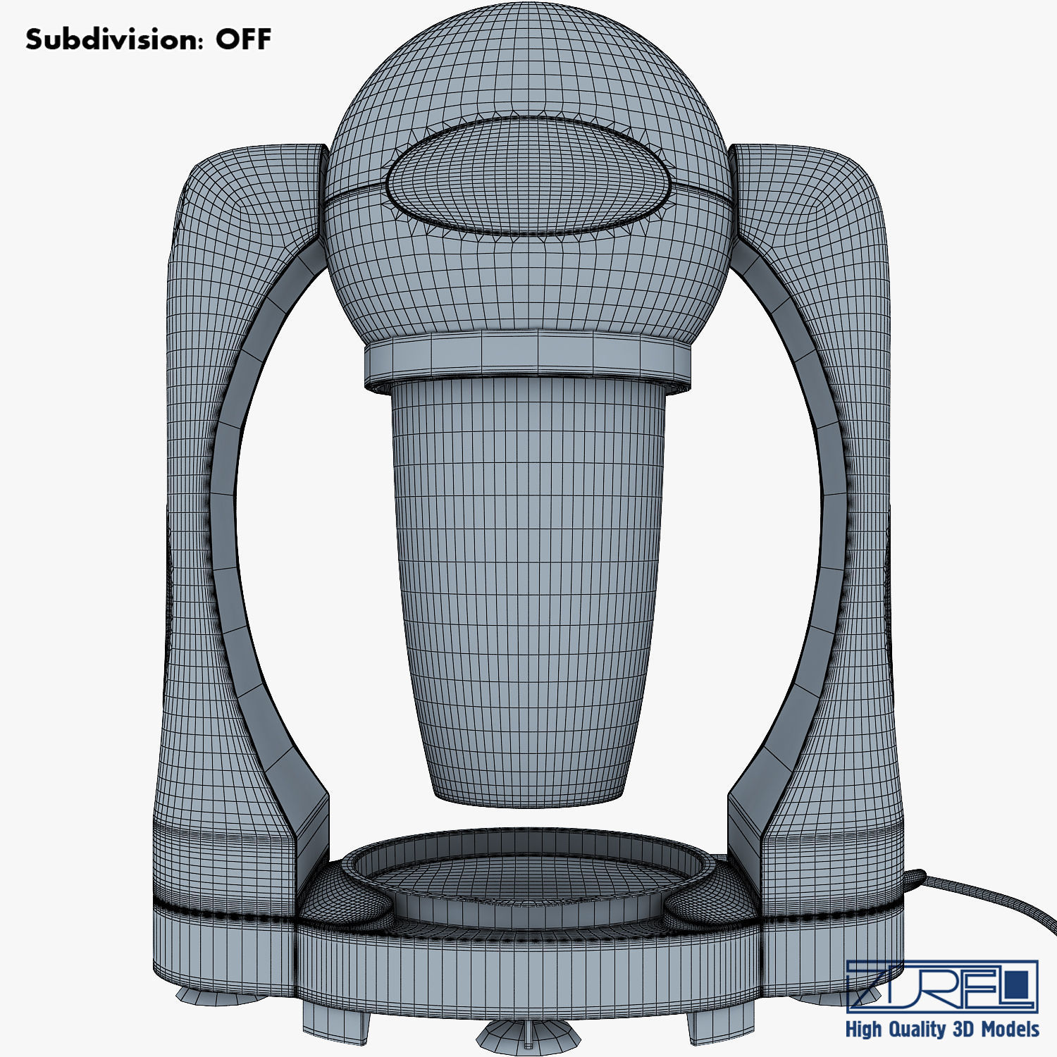 Smoothie Maker v 1 3D model_27