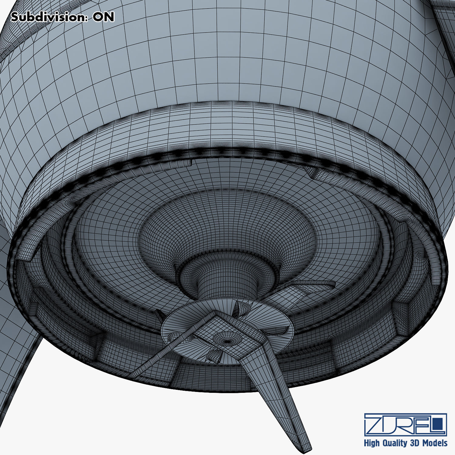 Smoothie Maker v 1 3D model_34
