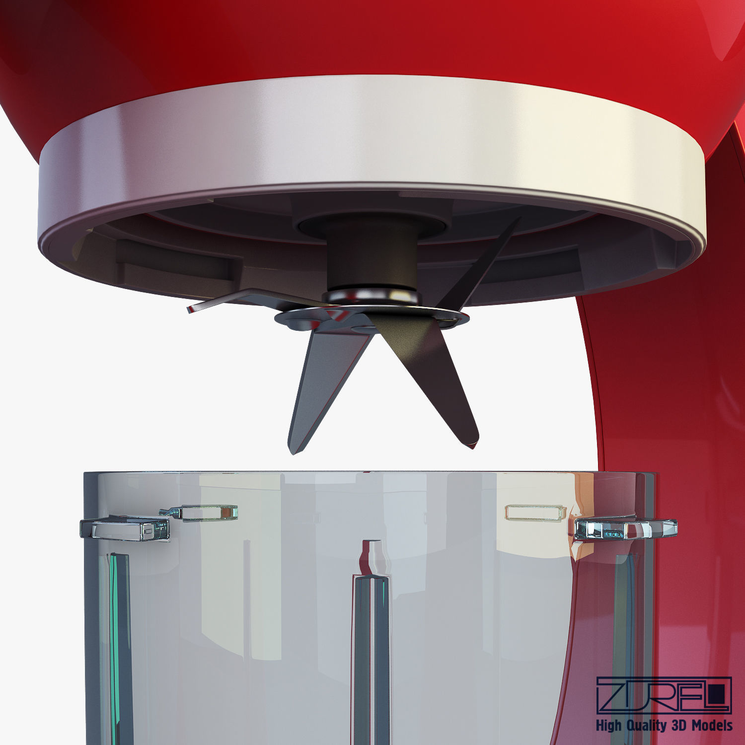 Smoothie Maker v 1 3D model_13