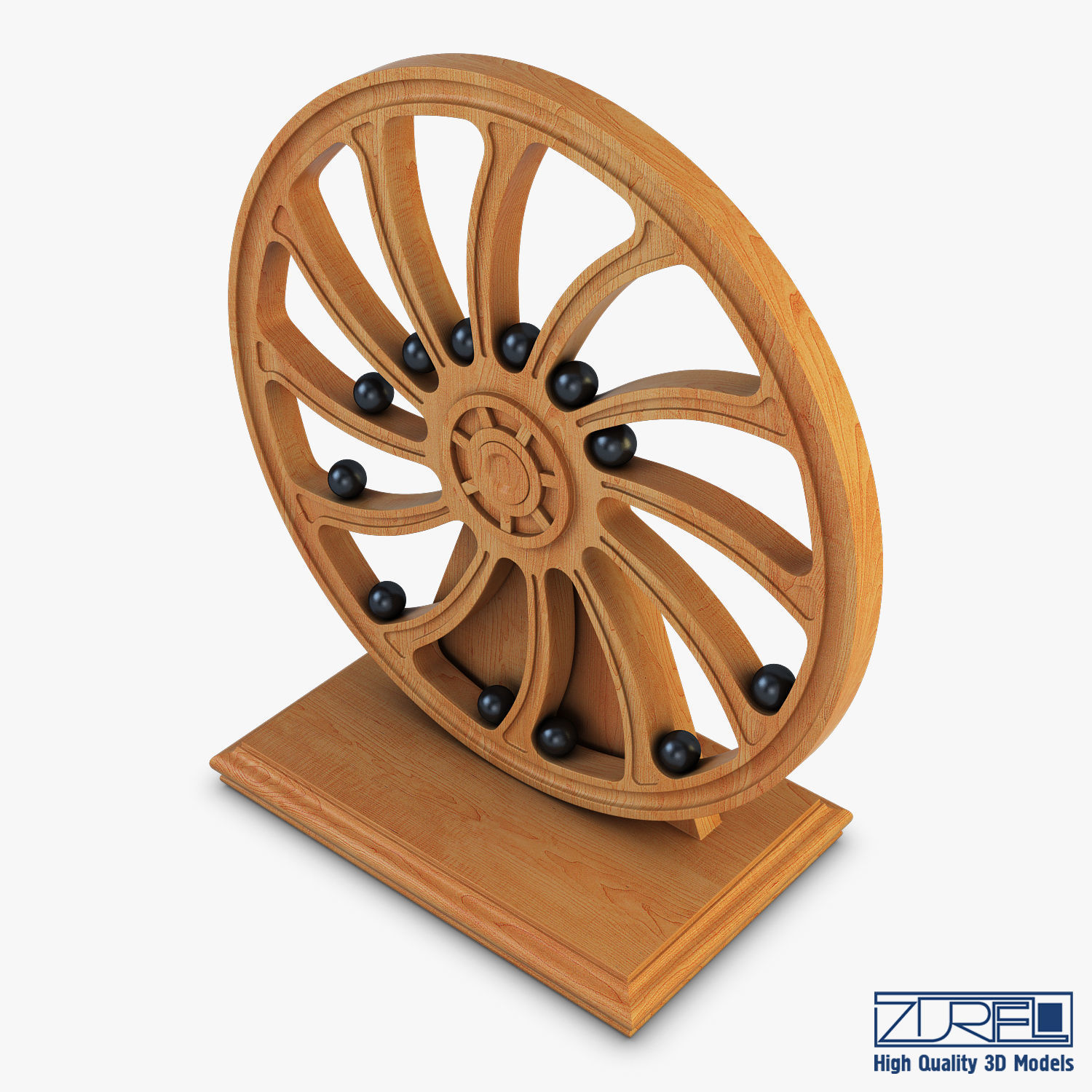 Perpetual motion machine 3D model_5
