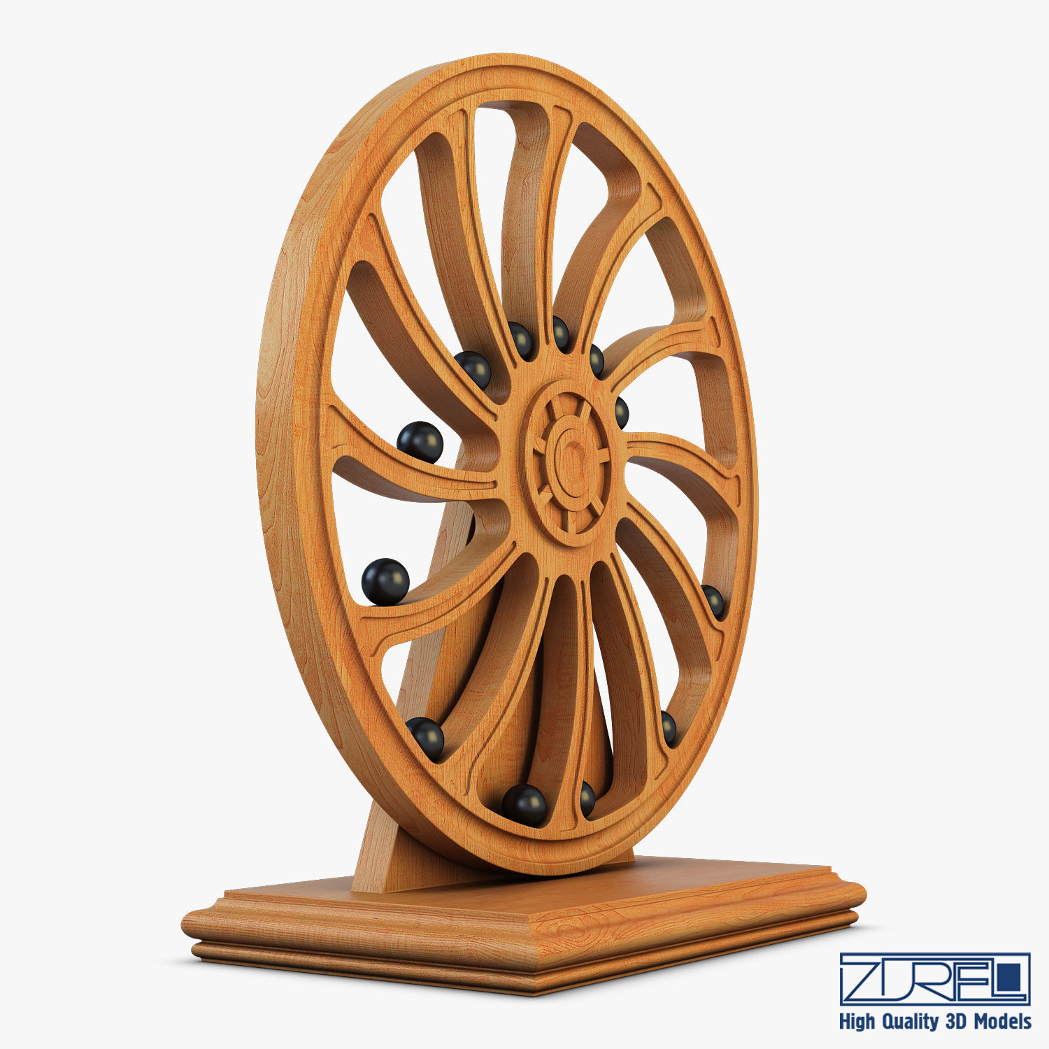 Perpetual motion machine 3D model_2