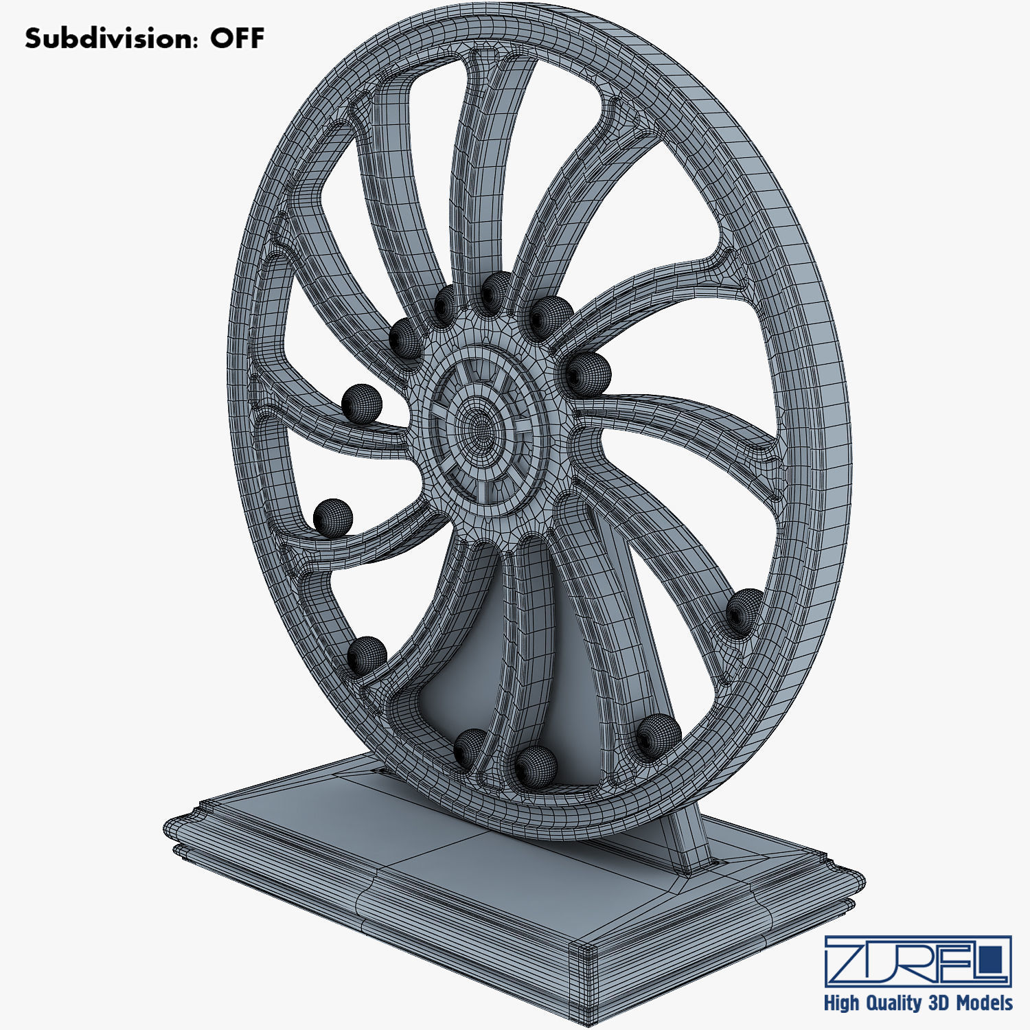Perpetual motion machine 3D model_13