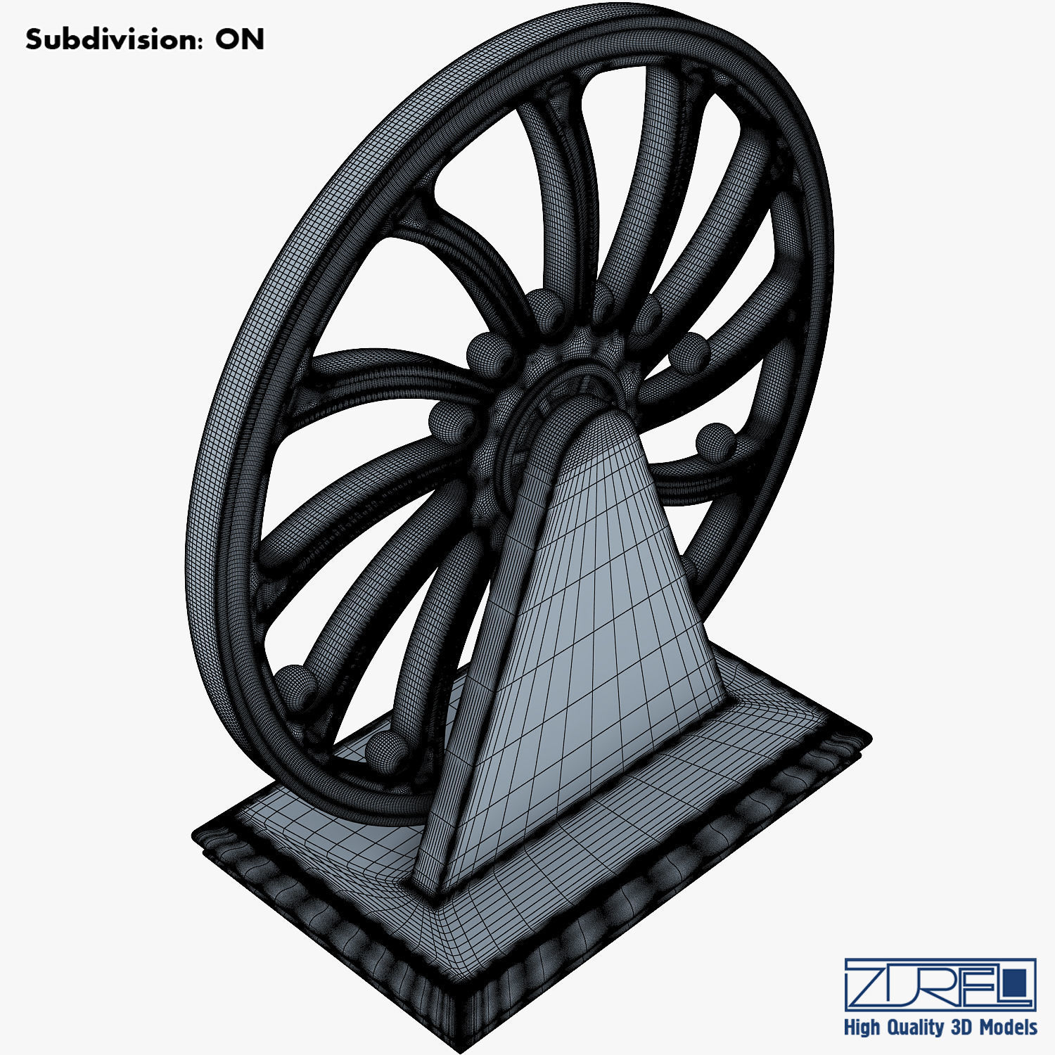 Perpetual motion machine 3D model_14