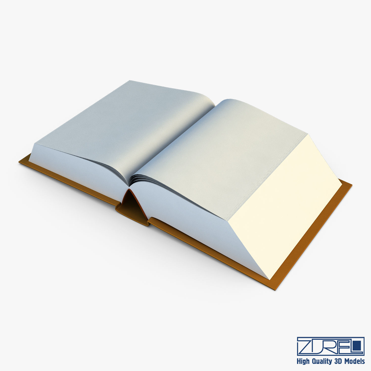 Open book v 1 3D model_1
