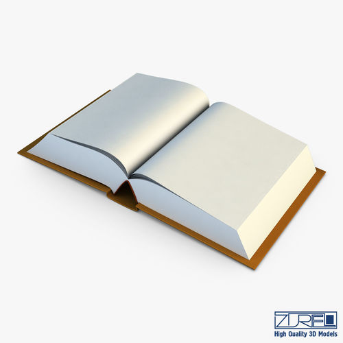 Open book v 1 3D model