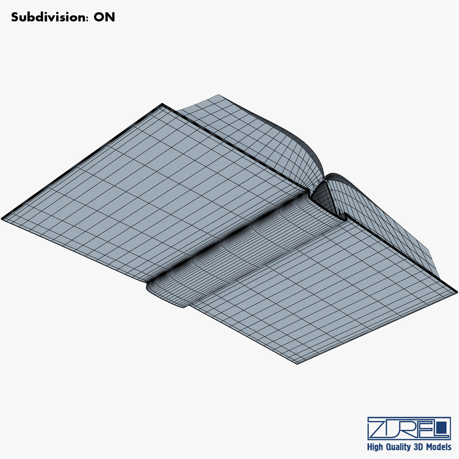 Open book v 1 3D model_12